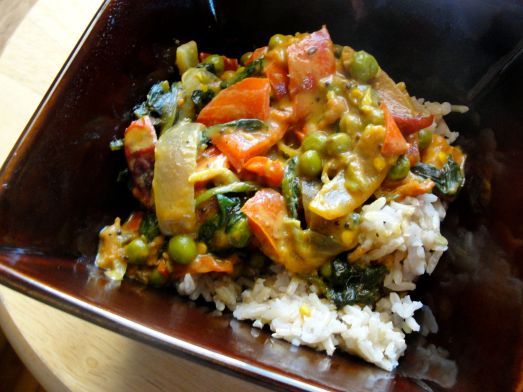 Tomato Coconut Curry
